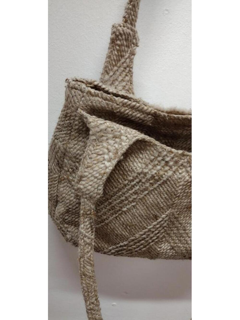 70s Urban Tapestry Bag Vintage Carpet Purse Boho Handmade Handbag 80s Country - Picture 6 of 16